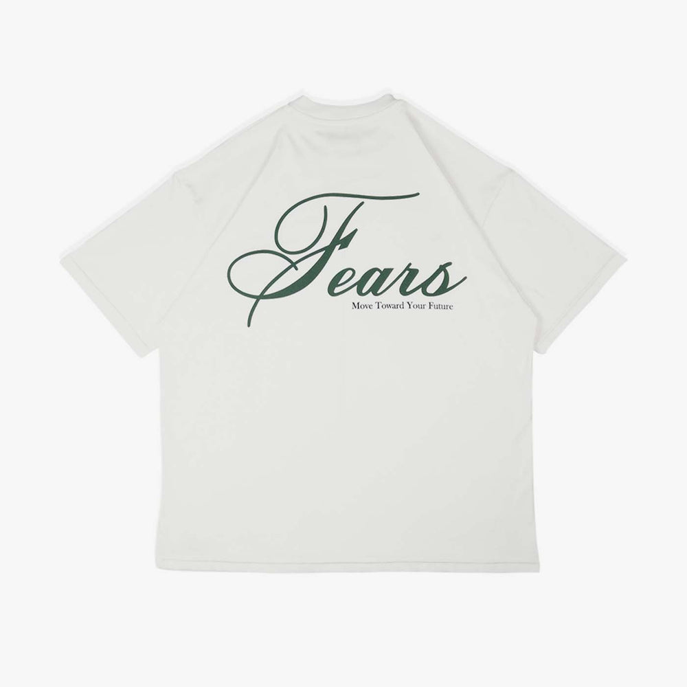 Camiseta Oversized Fears- Ivory