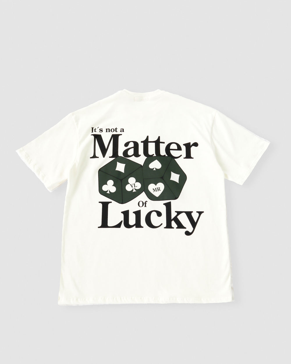 Camiseta lucky Mujer-Blanco hueso