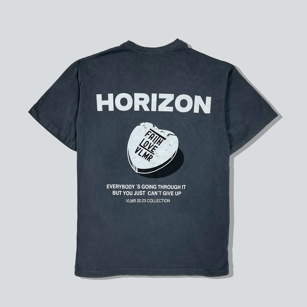 Camiseta azul horizonte regular fit